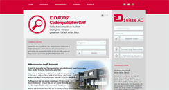 Desktop Screenshot of id-suisse-ag.ch